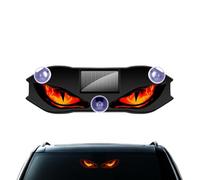 Led Eyes for Car - Solar Dynamic Waterproof Sticker - Sensing Control Led Car Eyes,for Front Rear SUV RV Motorcycle Camper Vehicles Home Window Holiday Birthday Party