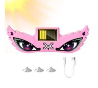 LED Eyes for Car Windshield USB Rechargeable Solar Powered Waterproof