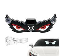 LED Eyes for Car Windshield with Suction Cups Dynamic Solar Powered