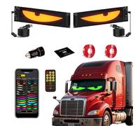 LED Eyes for Truck Windshield, 2PCS 23.6inx4.73in Devil Eyes Light for Windshield, Devil Eyes Light for Car, Truck, SUVs, Idea