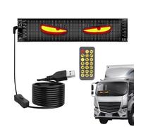 LED Eyes for Truck Windshield - Programmable Flexible Animated Car Eyes,Automotive External Supplies for Holiday Window SUVS Party RV Shop Hotels Home