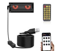 Led Eyes for Trucks,Devil Eyes Car Lights,Devil Eyes Truck Lights,Self-Editing,Flexible Screen Design,App Intelligent Control,Suitable for Car,Parties,Restaurants and Bars,Shopping Parties,Etc.