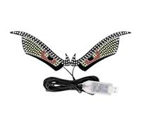 LED Eyes for Windshield 11 Modes LED Waterproof USB Warning Decoration