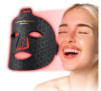 LED Face Mask & Red Light Therapy Mask with 8 Colours,850nm 944 LEDs & 17 Modes for Anti-Ageing & Acne, IPX7