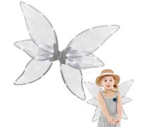 LED Fairy Wings,LED Light up Wings with - Adult Fairy for Halloween Cosplay Holiday Party, Halloween with Lights for Kids Girls Women