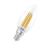 LED Filament Candle 3.4W (40W eq.) E14 2700K Clear Dimmable Ledvance