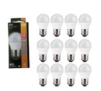 Led Filament Golf Ball Light Bulbs E27 Es 4.5W Warm White Pack Of 12