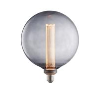 LED Filament Lamp Bulb Smoked Glass 2.8W LED E27 Warm White Globe Bulb