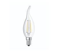 LED Filament Tipped Candle 4W (40W) E14 Very Warm White Clear