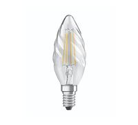LED Filament Twisted Candle 4W (40W) E14 2700K Clear