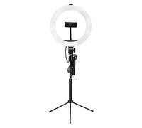 LED Fill Light, 3 Light Sources 26 Kinds RGB Modes Light DC5V 2A for Live Broadcasts for Video Conferences