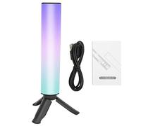 LED Fill Light Wand Stick, Portable Magnetic RGB Light with Dual Color Temperature 2500K - 9000K, Battery Powered for Outdoor Photography - High CRI, Stepless Dimming, Versatile