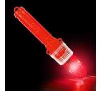 LED Fish Net Warning Light, Marines Positioning Strobe, 1.57x0.94x7.48 Inches Safety Lamps with Sturdy Housing, Comfortable Signal Device for Ships and Buoys, Yacht Navigation for Marine Environments