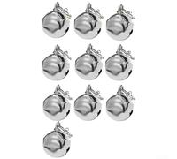 LED Fishing Bite Indicator 5-Pack Night Visual(Silver 10PCS)