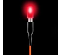 Led Fishing Float Light Waterproof For Night Vision With Cr311 For Battery For Ultra Lightweight Rubber And Zinc Alloy For Red Green Yellow Pink Colors(4PCS-Four colors)