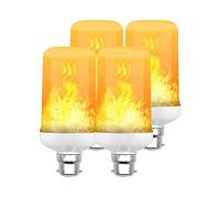 Led Flame Effect Fire Light Bulbs Flame Effect Led Bulb Light Bulbs Bayonet Bayonet Light Bulb E27 Led Light Bulbs E27 Light Bulb Night Light Bulbs b22,4pack