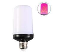 LED Flame Effect Light Bulb, 4 Modes Flame Light Bulbs, E26 Base Fire Bulb, Suitable For Halloween Light Party