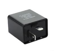 LED Flasher Relay 12V 2 Pin Adjustable Turn Signal Indicator for Bike Motorbike for Hyper for Flash Fix Waterproof 49x34mm