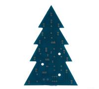 LED Flashing Christmas Tree, Circuit Kit - DIY Soldering Electronics Project, for 9V Battery Powered Blinking, Light Assembly, Electronic Learning Kit