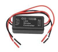 Led Flashing Controller - Gs100b 12v24v Light Module, 3 Mode Pattern Driver Unit | Car Brake Tail Stop Lights Flasher Device for Bike Truck Lighting System Accessory Control Automotive Units
