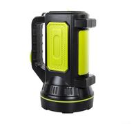 LED Flashlight Featuring 800 Lumen Brightness And 5000mAh Rechargeable Battery For Camping Fieldwork And Night Activities(Without Side Lights)