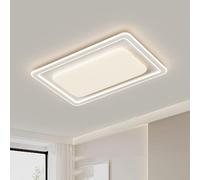 LED Flat Panel Light 3.3x2 Ft Soft White Drop Ceiling Office Lights 188W Dimming Flush Mount Ceiling Light Square Living Room Ceiling Light for Bedroom Kitchen Foyer Hotel Lobby