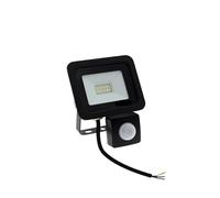 Led Flood Light, PIR Motion Sensor LED Floodlight 10W 20W 30W 50W LED Flood Light IP66 Waterproof Outdoor Wall Garden Spotlight Street Light for Garden, Yard, Garage, Streets(Black Cover 10W)