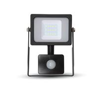 LED Floodlight 20 Watt PIR Security Garden Outdoor Light IP65 Samsung LEDs 4000K [EEK: A++]