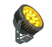 LED Floodlight - LED Outdoor Spotlight - Round Rotate Landscape Lights, Ground Landscape Lights, AC85-265V Waterproof IP65 Garden Tree Light, For Patio Yard Pathway Lawn(Warm Light,24W(AC85-265V))