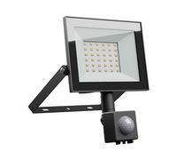 LED Floodlight Noctis Black IP44 30W 2900lm Daylight 6000K Cold Motion Sensor