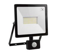 LED Floodlight Security Lamp PIR Sensor 50W Warm White 4000lm IP44 Outdoor HQ UK