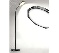 LED Floor Lamp 18W, Super Bright Dimmable Floor Lamp with Remote & Touch Control, Freely Adjustable Gooseneck Reading Lamp Floor Standing, Eye-Caring Standard Lamp for Living Room Bedroom Office