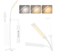 LED Floor Lamp, Touch Control Bright Floor Lamps, Dimmable 3 Color Modes&10 Bri