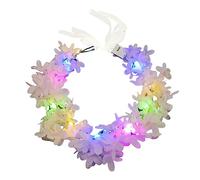Led Flower Headband Light Up Floral Crowns Glowing Flower Crowns Led Floral Crowns Light Up Headband For Women