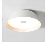LED Flush Mount Ceiling Light - Aluminum Shell, Two-Color Option, Dust-Proof, Energy-Saving, Three-Color Adjustable, Modern Design for Bedroom and Living Room