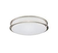 LED Flush Mount Ceiling Light Fixture Retro American Simple Home Ceiling Lamp Triac Dimming Ceiling Lighting Double Ring Shape Warm White Suitable For Storage Room Stairwell Kitchen