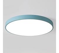LED Flush Mount Ceiling Light Modern simple round color Ceiling Lamp Cold light, warm light, neutral light adjustable Ceiling Lighting Ultra-thin 1.9 inches Installed in the basement bedroo