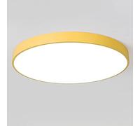 LED Flush Mount Ceiling Light Modern simple round color Ceiling Lamp Cold light, warm light, neutral light adjustable Ceiling Lighting Ultra-thin 1.9 inches Installed in the basement bedroo