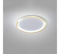 LED Flush Mount Ceiling Light Modern Simple Round Thin Section Ceiling Lamp White Light And Warm Light Two-color Selection Lighting Fixture For Study, Living Room, Bedroom, Corridor