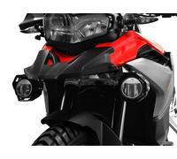 LED Fog Additional Headlight Set With Housing For BMW F 750 GS Black