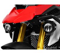 LED Fog Additional Headlight Set With Housing For BMW G 310 GS In Black