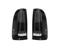 LED Fog Light 1SET LED Taillight For Toyota For Hilux For Vigo 2004-2015 Rear Brake Warning Light Reverse Dynamic Turn Signal Taillamp 12V(Style B Smoke)