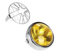 LED Fog Light 6.5 Mesh Grill Front Headlight Motorcycle Headlight
