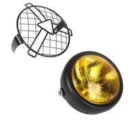 LED Fog Light 6.5 Mesh Grill Front Headlight Motorcycle Headlight