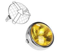 LED Fog Light 6.5 Mesh Grill Front Headlight Motorcycle Headlight