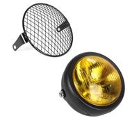 LED Fog Light 6.5 Mesh Grill Front Headlight Motorcycle Headlight