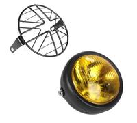 LED Fog Light 6.5 Mesh Grill Front Headlight Motorcycle Headlight