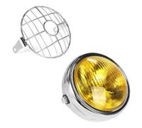 LED Fog Light 6.5 Mesh Grill Front Headlight Motorcycle Headlight