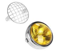 LED Fog Light 6.5 Mesh Grill Front Headlight Motorcycle Headlight