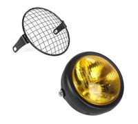 LED Fog Light 6.5 Mesh Grill Front Headlight Motorcycle Headlight